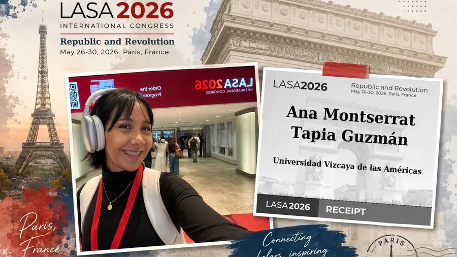 De Nayarit para el mundo: Ana Montserrat Tapia destaca en el Congreso LASA 2026 en París