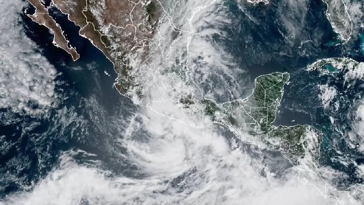 Se forma la tormenta tropical Boris en Puerto Vallarta; prevén lluvias en el occidente de México